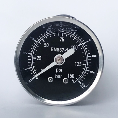 مقياس ضغط 150 رطل لكل بوصة مربعة 10 بار جميع تطبيقات قياس ضغط الاهتزاز من الفولاذ المقاوم للصدأ