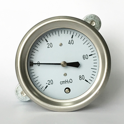 80 مم H2O مقياس ضغط الكبسولة الصفرية