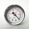مقياس ضغط الفراغ من الفولاذ المقاوم للصدأ 50 مم 0.1 ميجا باسكال مقياس ضغط البخار